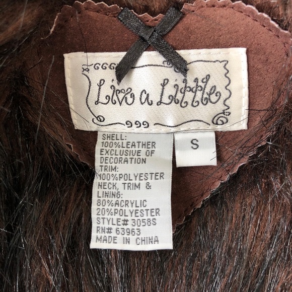 Boho style faux fur vest - Picture 5 of 10